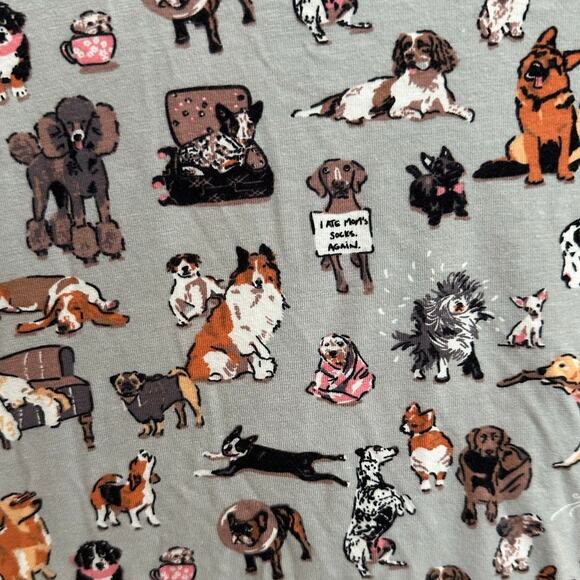 Vera Bradley Cotton Women's Dog Show Night Shirt - Medium - Picture 5 of 6